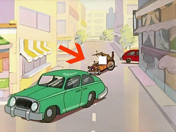 1. В каком мультфильме вы могли видеть этот автомобиль?