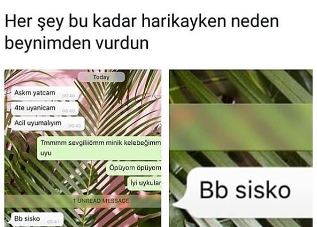 15. Uyutmamak için harika bir yöntem olmuş. :)