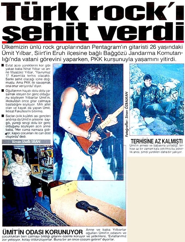 26 yaşında, hayatının en güzel çağında olan bu "uzun saçlı" ve "asi" adam, içinde taşıdığı ve belki de tam istediği gibi vatan aşkıyla, vatan uğruna şehit düştü.