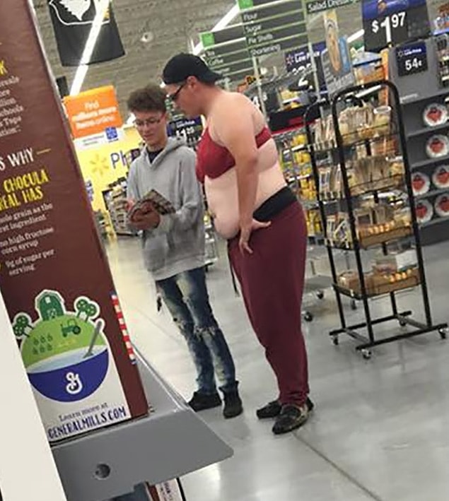 19. Markete seksi bir şekilde gitmek istediğinizde böyle gidin... 😎
