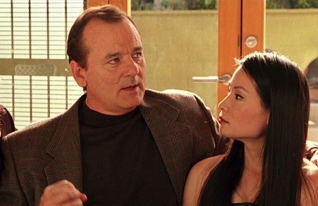 7. Lucy Liu & Bill Murray