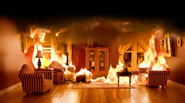 1. По статистке, большинство пожаров начинается из-за...