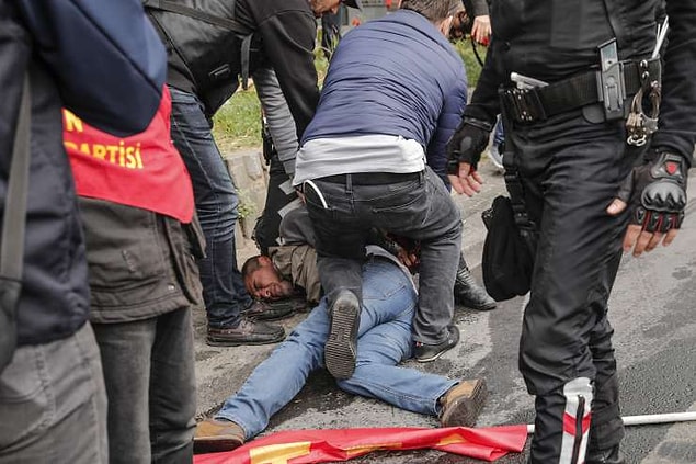 İstanbul’da ilk gözaltı haberi Beşiktaş’tan geldi.