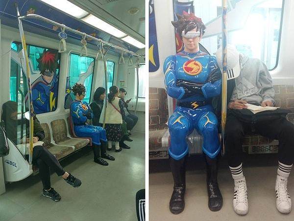 11. Güney Kore'de çizgi film temalı metro vagonları bulunur. Bu metrolardaki anonslar da aynı karakterin ses tonunda duyurulur.