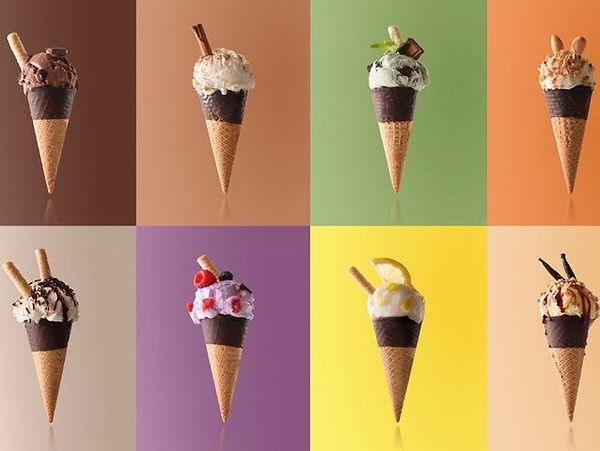 6. Выбери мороженое: