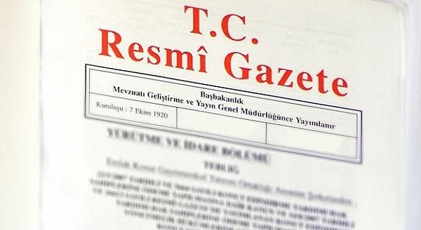 Bakanlar Kurulu'nun vergi oranlarındaki kararı bugün Resmi Gazete'de yayınlandı.