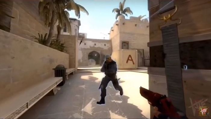 CS GO'da Tek Mermi ile 3 Kişiye Headshot Atan Şanslı Oyuncu