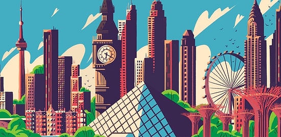 Если вы угадаете все 10 городов лишь по их прозвищам, то вы явно знаете об этом мире чуть больше остальных!