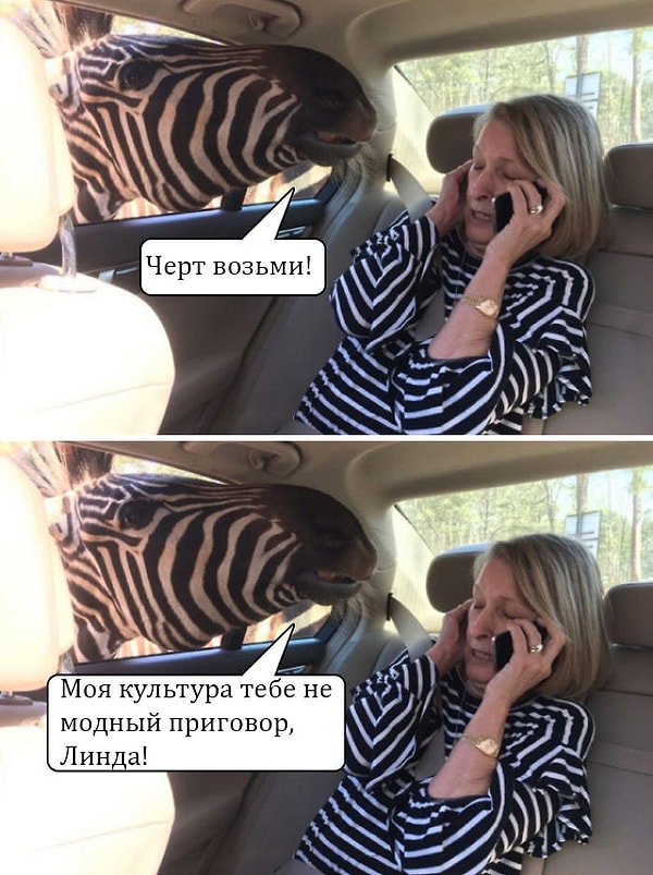 2. Линда, ты с ума сошла?