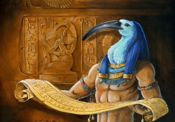 8. Как звали египетского бога знаний и мудрости?