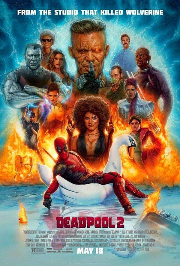 12. Deadpool 2'nin son posteri yayınlandı.