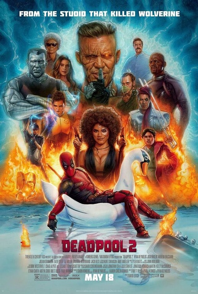 12. Deadpool 2'nin son posteri yayınlandı.