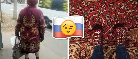 Ковры идут в атаку! 18 фото о том, что ковер — это не тряпочка, а состояние русской души!