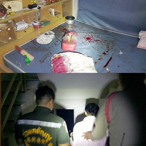 Pazartesi gecesi yaşanan olayda sağlık görevlileri olay yerine vardığında çıplak ve kan içinde bulunan adam, Bangkok'taki Khet Nong Chok bölgesindeki evinde genital organlarını elleriyle tutarken bulundu.