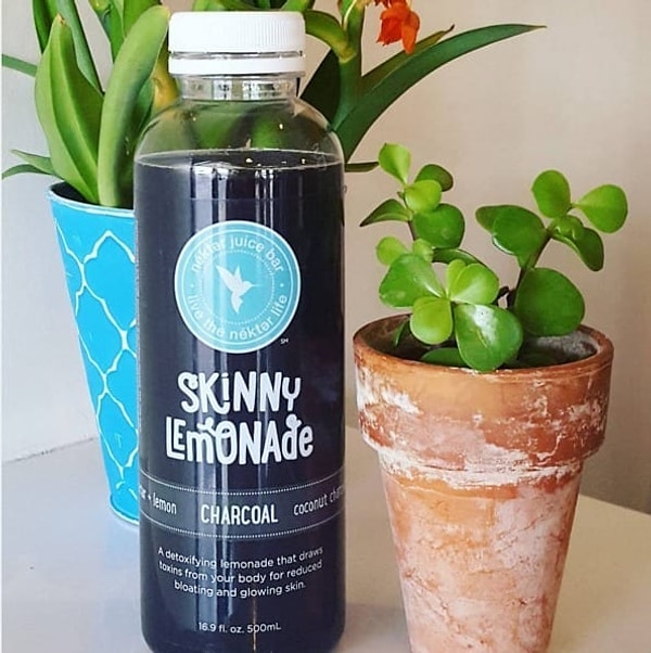 Лимонад хипстера для похудения c активированным углем: