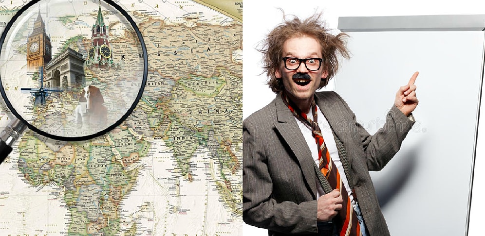 Даже профессорам географии сложно пройти этот тест! Так, может, вы умнее? 😱