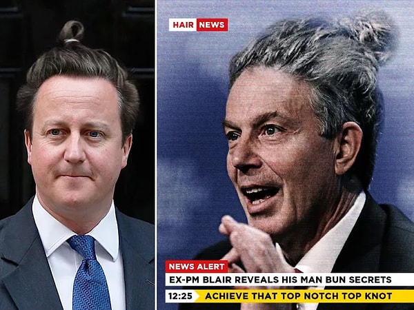 14. Дэвид Кэмерон и Тони Блэр