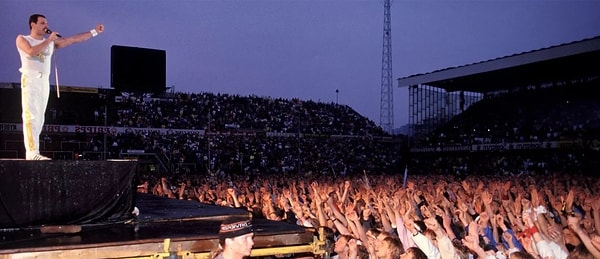 17. Концерт Queen в Стокгольме в 1985 году.