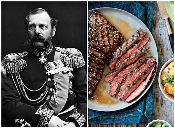 3. Если говорить об Александре II, то он, будучи заядлым охотником, очень любил мясо и увлекался его приготовлением на полях прямо после охоты.