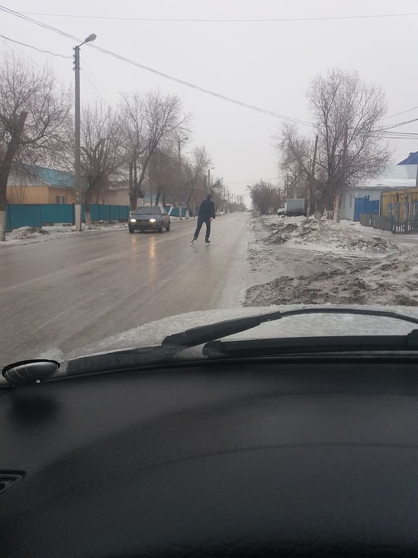 6. Гололед? Отлично! Время выгулять коньки!