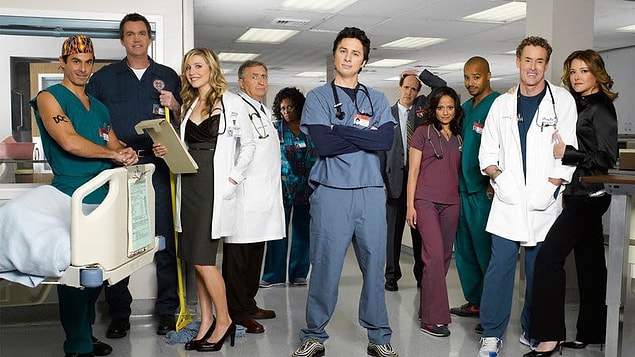 9. Scrubs - IMDb 8,4
