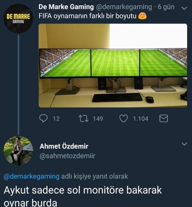 3. Aykut Kocaman'a sol ekran yetiyor. :)