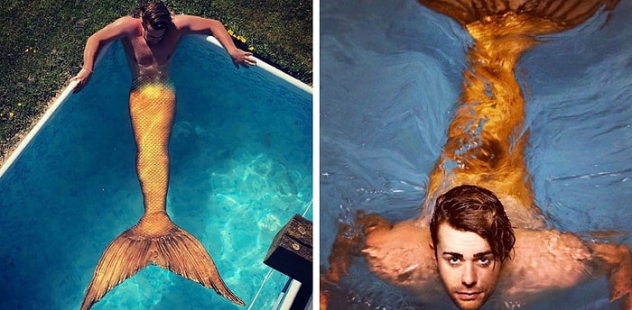 «Теперь я — рыба»: парень потратил 98 тыс., чтобы стать настоящей русалкой!