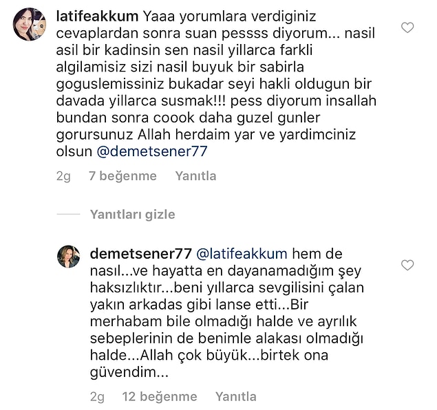 Demet Şener'in iddialarına göre, Demet Akalın ile İbrahim Kutluay'ın ilişkileri çoktan bitmişti onlar birlikteyken...