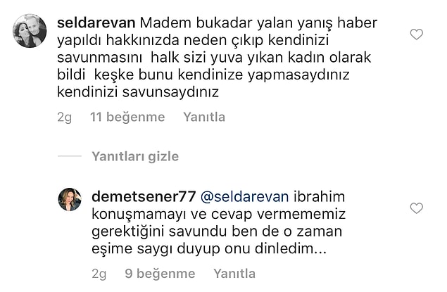 Neden sustuğunu da böyle açıkladı Demet Şener!