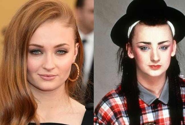 15. Sophie Turner ve Boy George