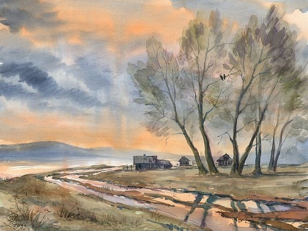 2. Время, когда дороги становятся малопроезжими от грязи: