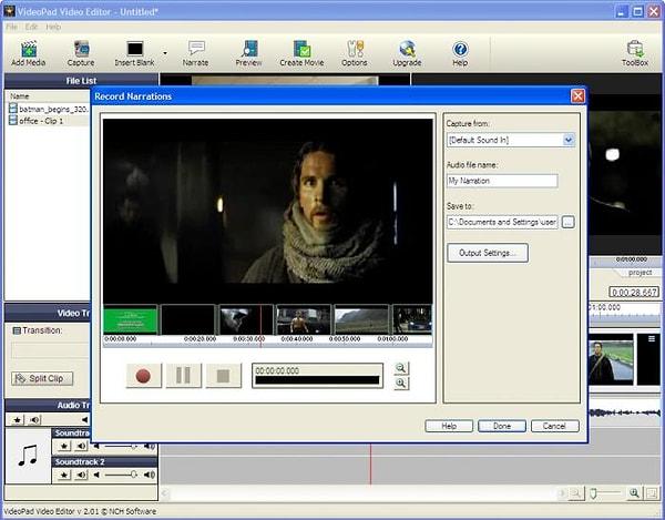 9. VideoPad Video Editor