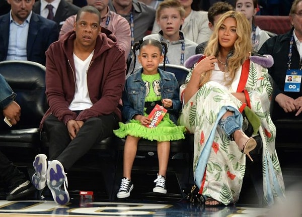 11. Блю Айви - дочь Бейонсе и Джей Зи