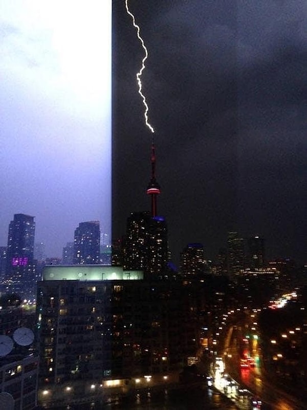 9. Эта фотография была сделана в Торонто. Разве это не потрясающе?