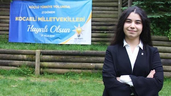 13. Elif Nur Bayram, 18 - AK Parti Kocaeli 11. sıra