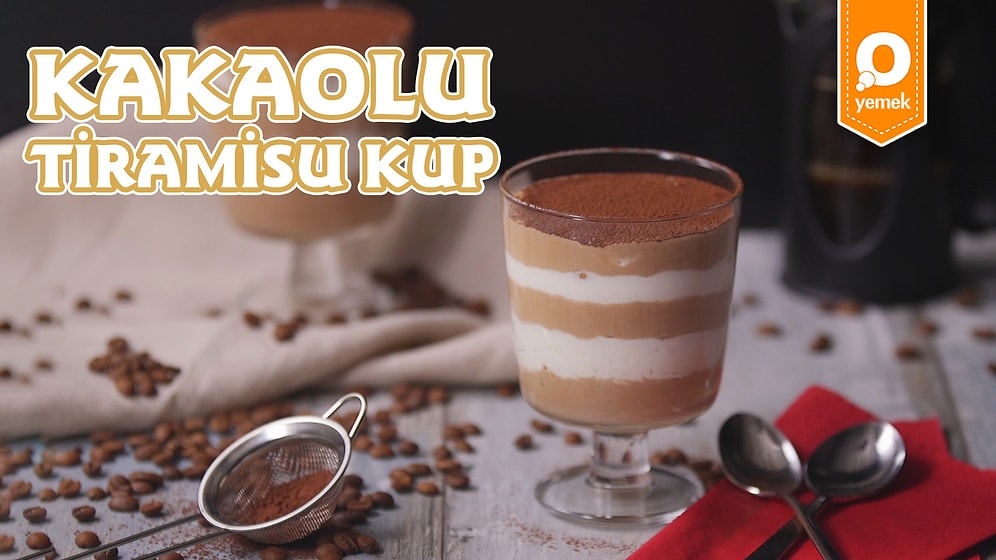 Muhteşem Kakaonun Kahve ile Buluştuğu Lezzet: Kakaolu Tiramisu Kup Nasıl Yapılır?