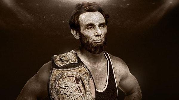 5. Abraham Lincoln, politikaya atılmadan önce şampiyon bir güreşçiydi.