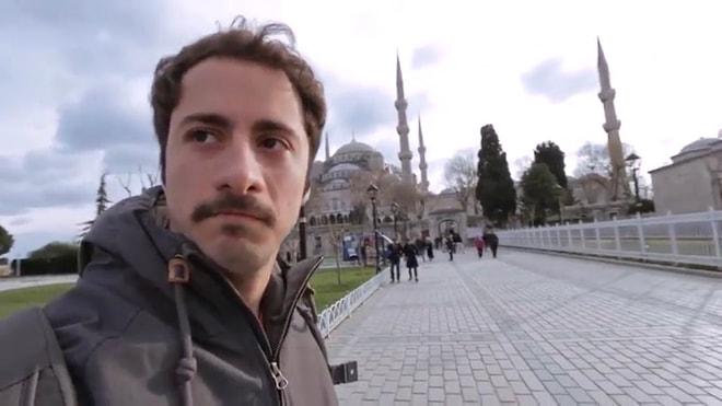 Sultan Ahmet Camii Zannederek Ayasofya'ya Hakaret Eden Yunan YouTuber