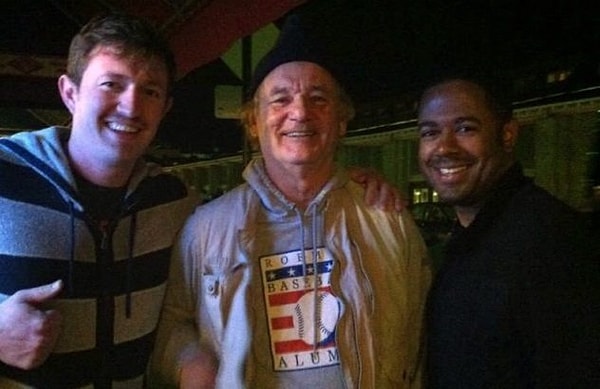 4. Билл Мюррей любит появляться в неожиданных местах