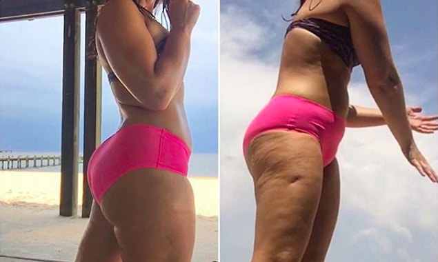 Instagram modeli, fitness tutkunu Tesia Kline paylaşımlarıyla bazı tabuları devirmek için uğraşıyor.