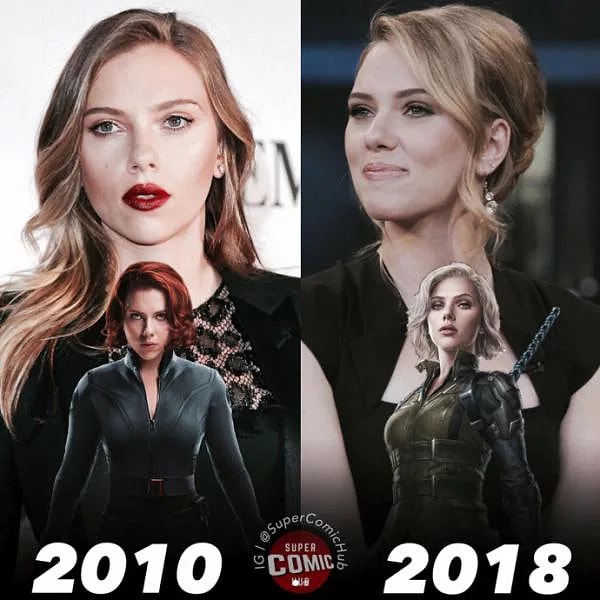 3. Скарлетт Йоханссон - Черная Вдова