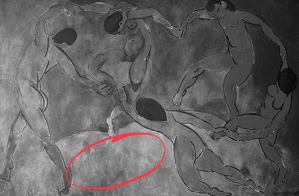 10. Вы, конечно, узнали «Танец» французского художника Анри Матисса. Какой цвет был выбран для земли?