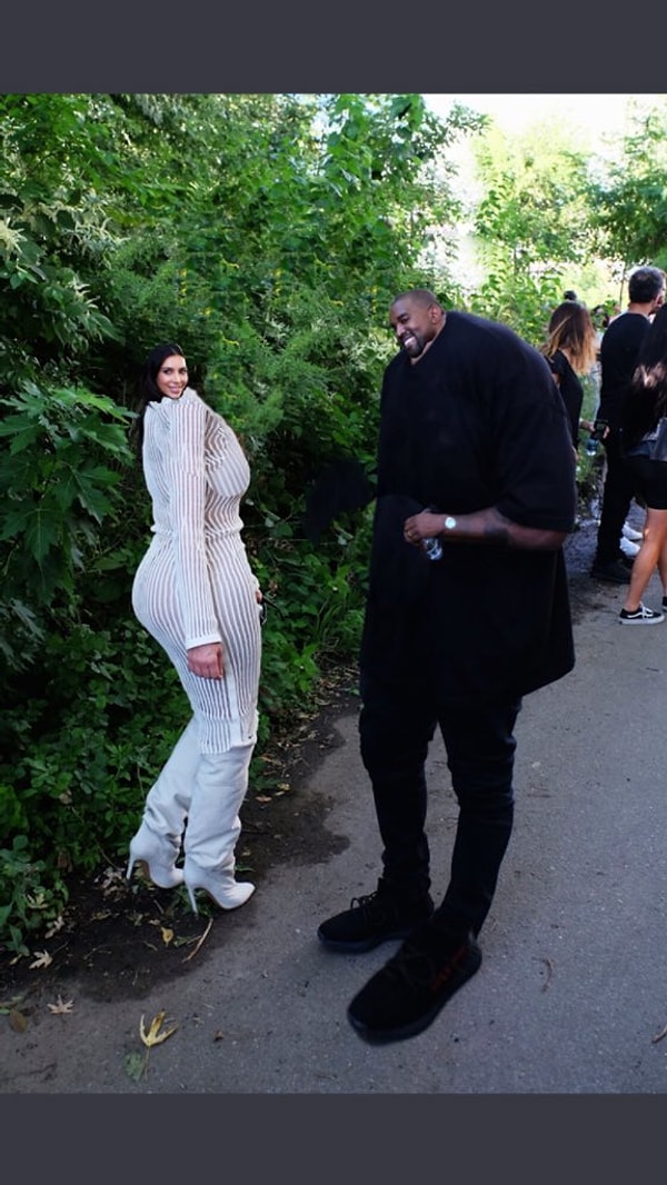 8. Ну как же без Ким и Канье? Милашки %)