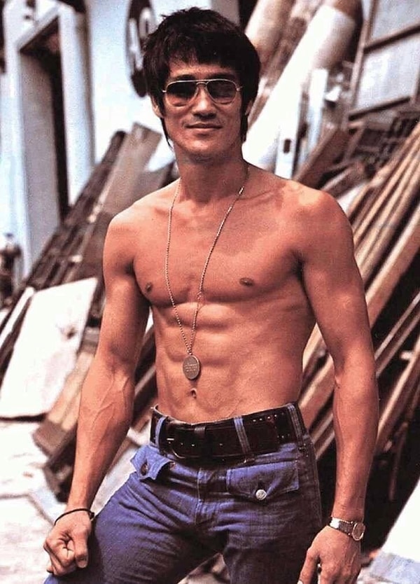 9. Bruce Lee 31 yaşında, 1972.