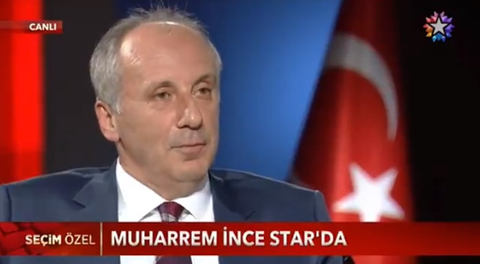 Muharrem İnce Canlı Yayında Şiir Okudu: 'Mutsuz Kente Mutlu Yağmurlar Yağıyordu'