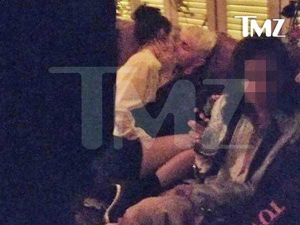 İddiaya göre törenin after partisinde Kendall Jenner ve Hadid kardeşlerin en küçüğü Anwar Hadid öpüşürken yakalanmıştı.