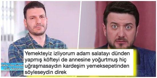 Annesinin Yaptığı Salata ve Köftelerle Yarışmaya Katılan ve Herkesi Trolleyen Yemekteyiz Tansu!