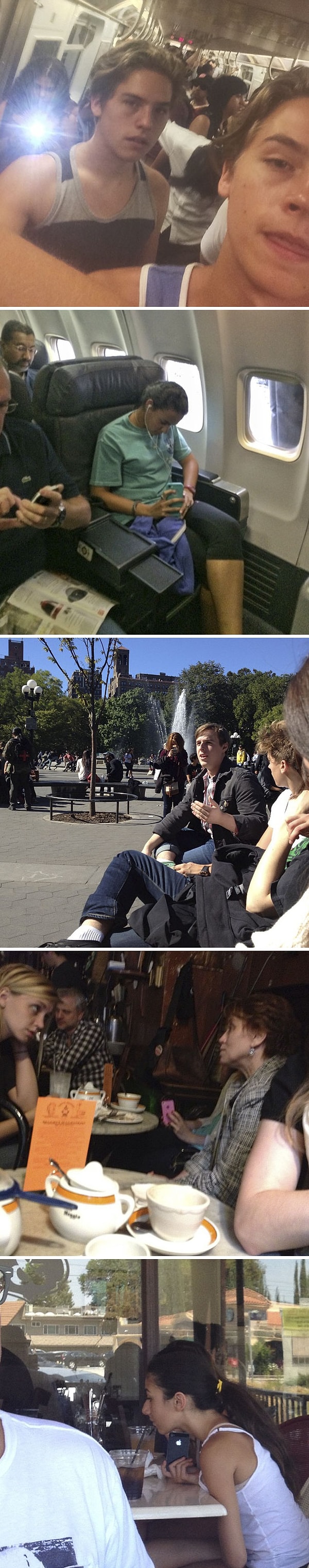 11. А у Коула Спроуса есть отдельный профиль, посвященный фанатам, пытающимся сделать его "незаметное" фото