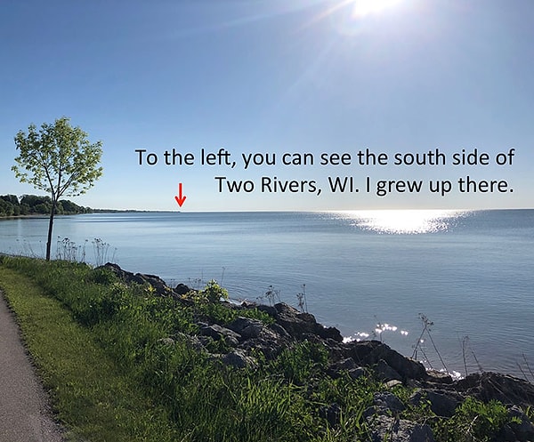 4. Слева вырисовываются южные очертания города Ту Риверс