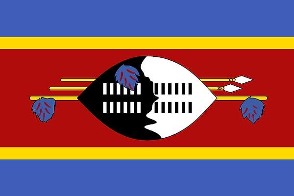 8. Svaziland ya da eSwatini, resmî adıyla eSwatini Krallığı, 33,8